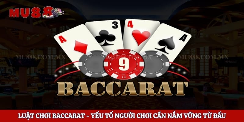 Luật Chơi Baccarat - Yếu Tố Người Chơi Cần Nắm Vững Từ Đầu